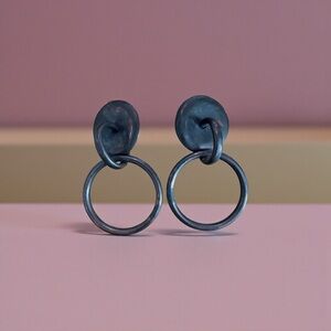 VINTAGE  MONIES STATEMENT EARRINGS